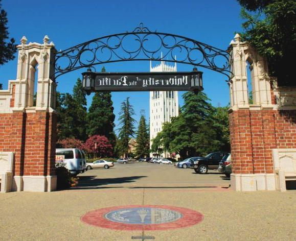 Stockton campus gate